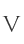 V
