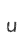 u