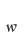 w