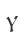 Y