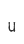 u