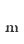 m