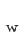 w