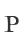 P