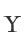 Y