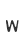w