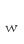 w