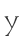 Y
