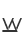 w