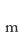 m