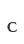 C