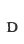 D