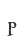 P