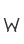 w