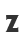 Z