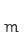 m
