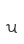 u