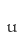 u