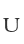U