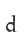 d