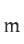 m