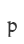 p