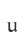 u