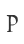 P