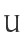 U