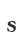 s