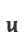 u