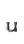 u