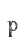 p
