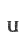 u