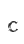 c