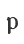p