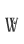 w