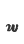 w