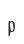 p