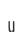 u