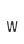 w