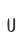 U