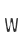 W