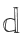 d
