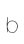 b