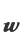 w