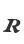 R