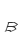 B