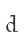 d