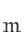m